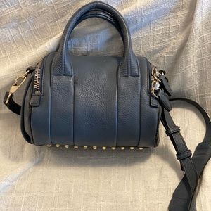 Alexander Wang pebbled lambskin rockie satchel